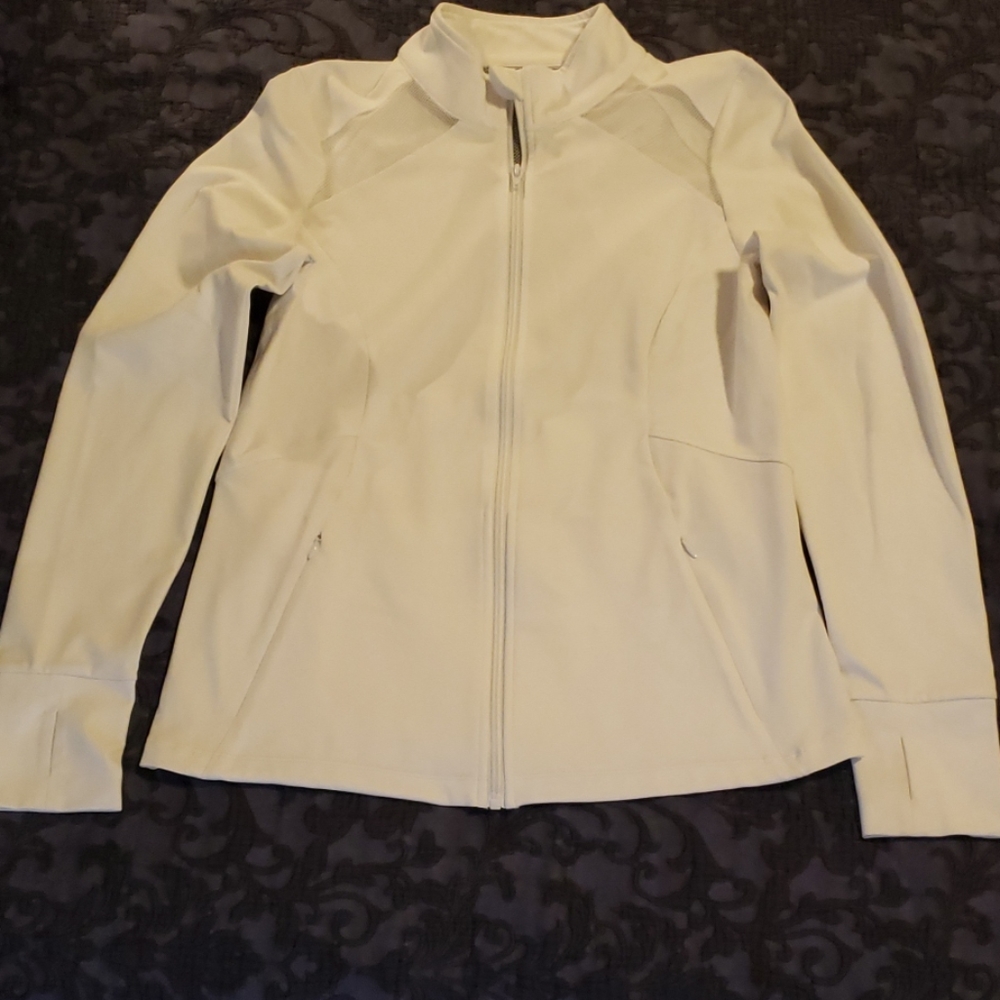 Kiava White Mesh Jacket